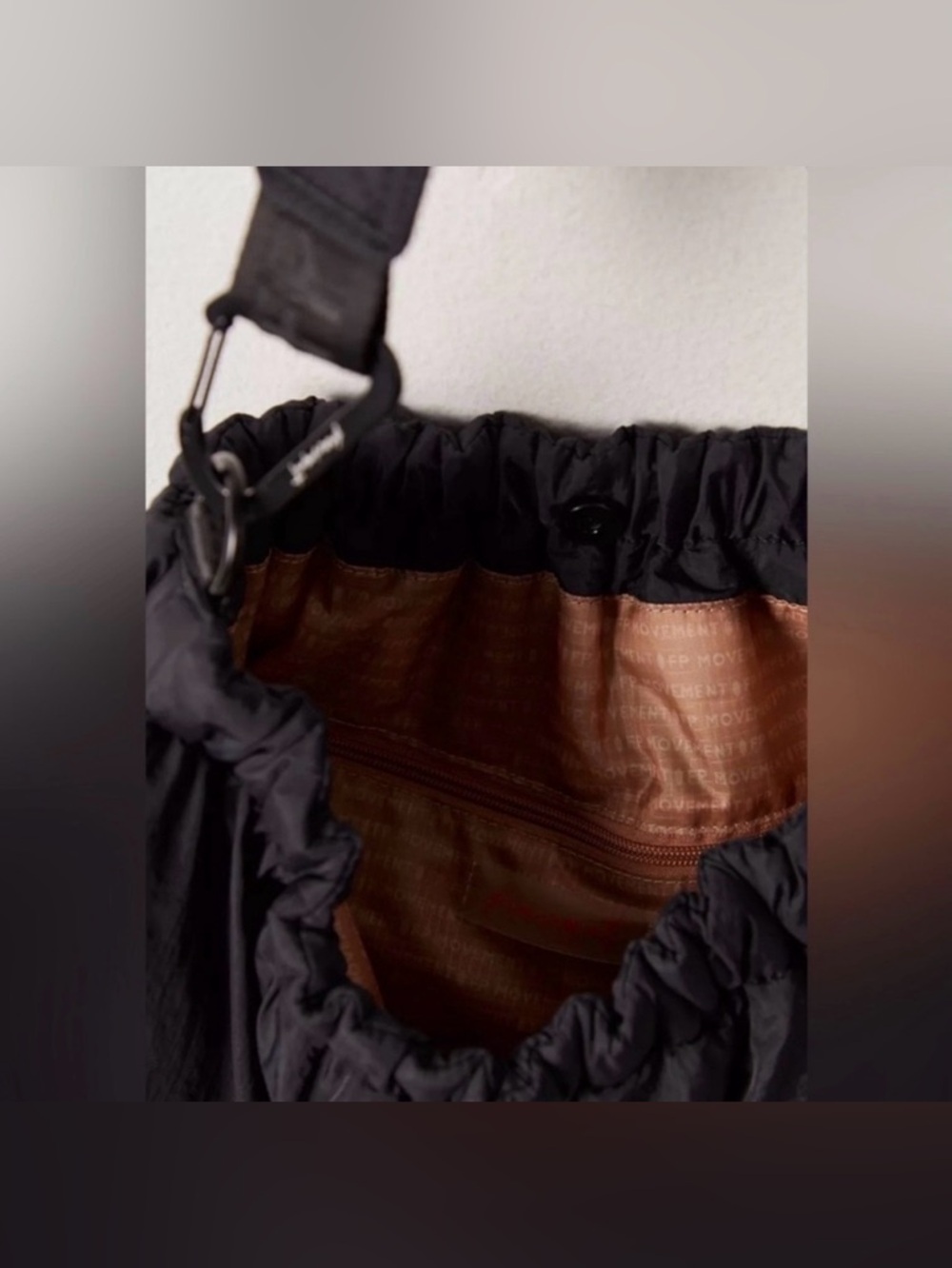 Free People Movement Rest Day Carryall Bag, Black, NWT - Picture 3 of 6